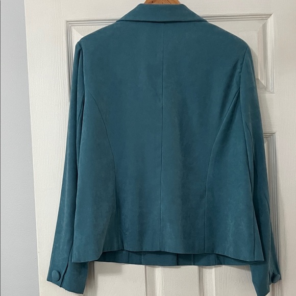 Dress Barn Teal Blazer - Picture 5 of 6